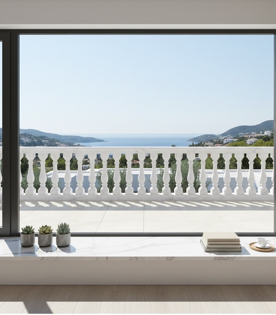 Denizlik, Küpeşte, Pencere Podyesi